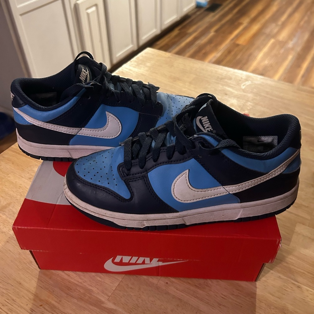 Nike Dark Blue and Light Blue Sneakers